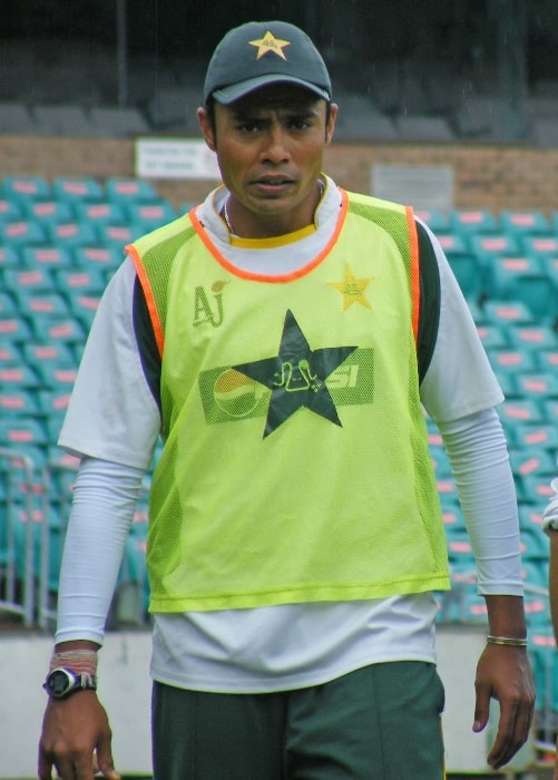 Danish Kaneria as seen in a picture taken on January 1, 2010