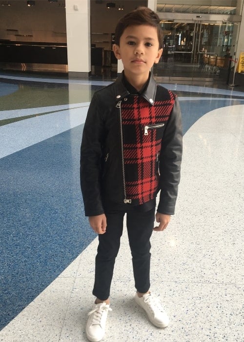 Deric McCabe as seen while posing for the camera in Toronto, Ontario, Canada in March 2018
