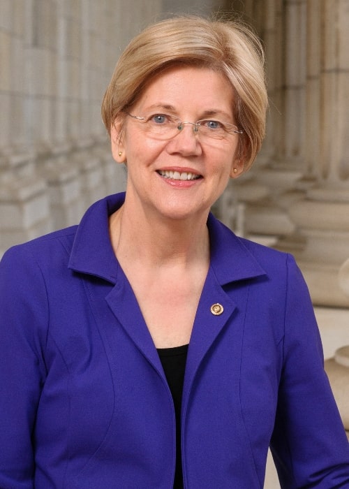 Elizabeth Warren as seen in her official portrait