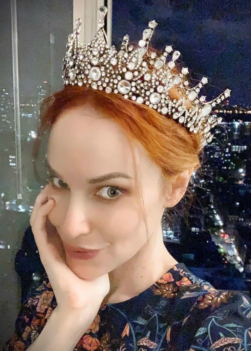Emilie Autumn in a selfie in September 2019