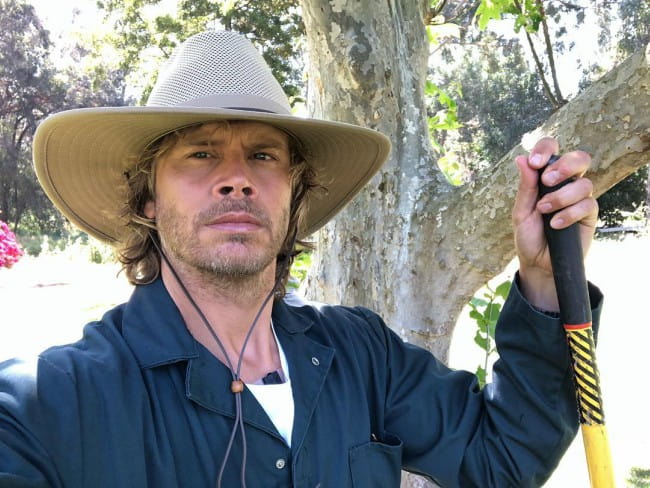 Eric Christian Olsen in an Instagram post as seen in April 2019