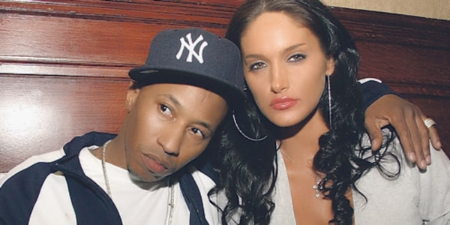 Fredro Starr as seen in a picture along with his wife, supermodel Korina Longin, in December 2013