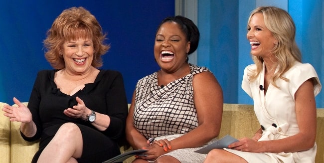 From Left to Right - Joy Behar, Sherri Shepherd, and Elisabeth Hasselbeck as seen during an episode of 'The View' at ABC Studios in New York City, New York, United States