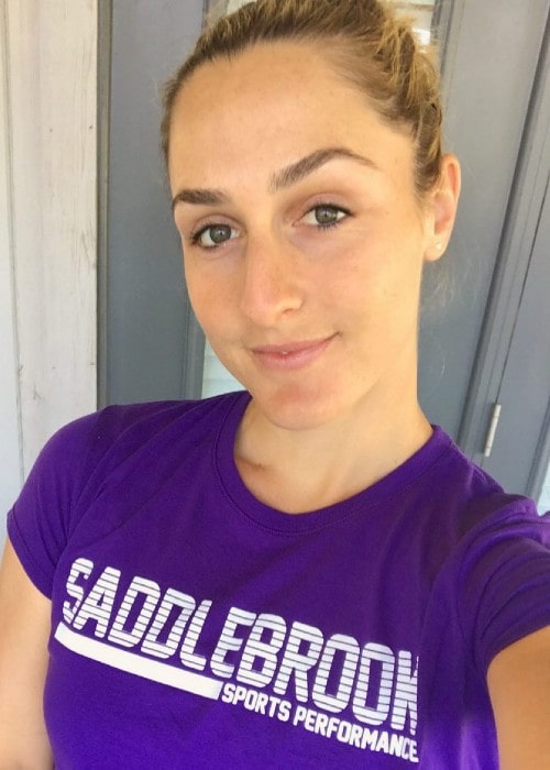 Gabriela Dabrowski as seen in December 2019