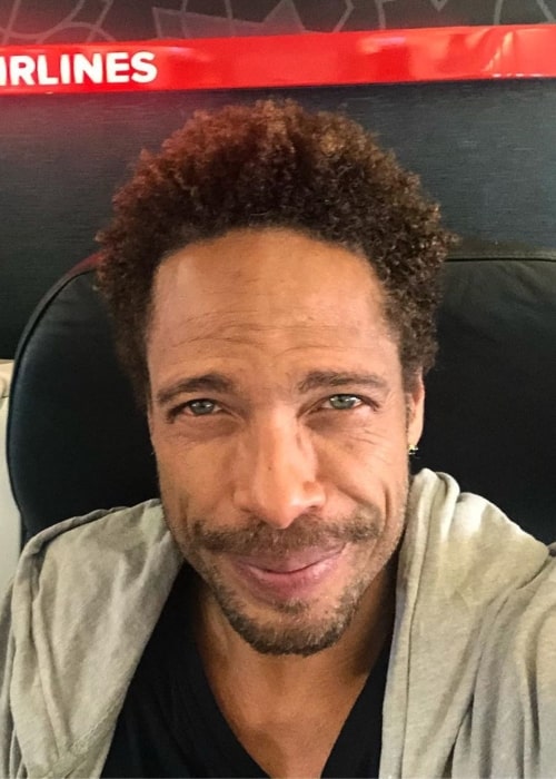 Gary Dourdan as seen in a selfie taken at the Diori Hamani International Airport in Niamey, Niger in November 2019