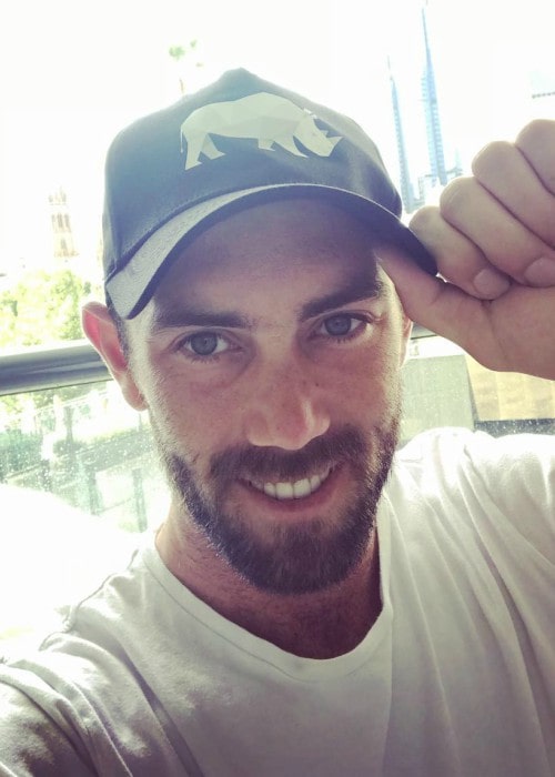 Glenn Maxwell in an Instagram selfie as seen in February 2018