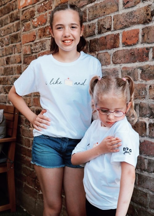 Grace Conder (Left) as seen in a picture along with her sister, Sophie, in July 2019