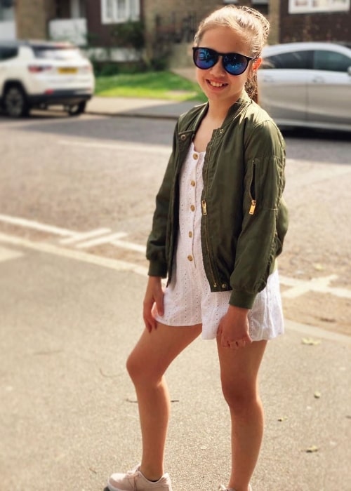 Grace Conder as seen while posing for a picture in May 2019