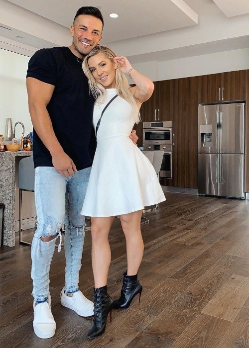 Heidi Somers with her boyfriend Christian Guzman as seen in September 2019