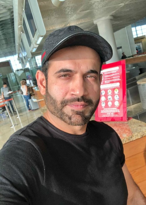 Irfan Pathan in a selfie as seen in December 2019