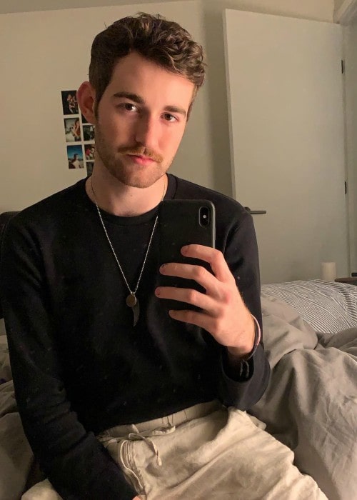Jack Dodge in an Instagram selfie as seen in February 2019