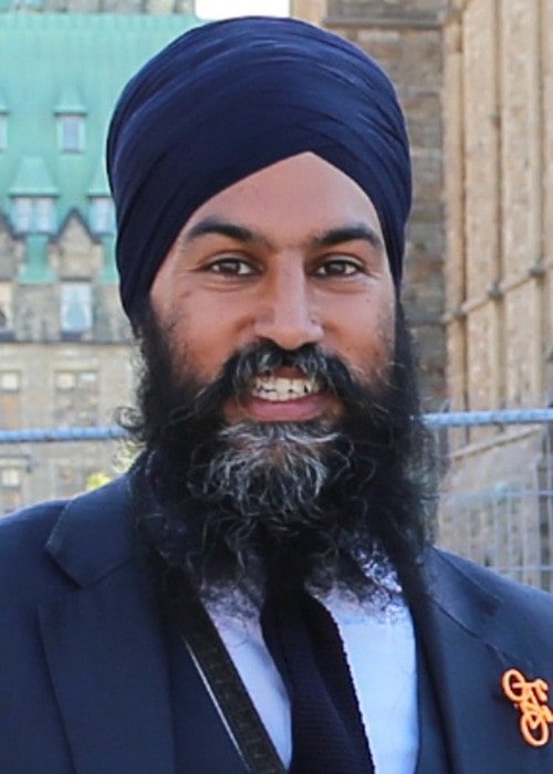 Jagmeet Singh as seen in May 2018