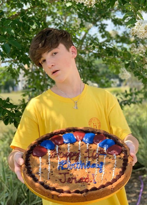 Jerad Carrier on his birthday as seen in May 2019