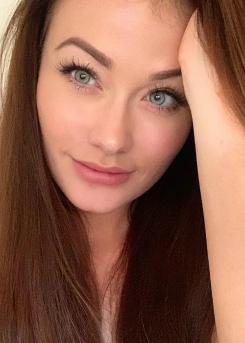 Jess Impiazzi in an Instagram selfie as seen in September 2019