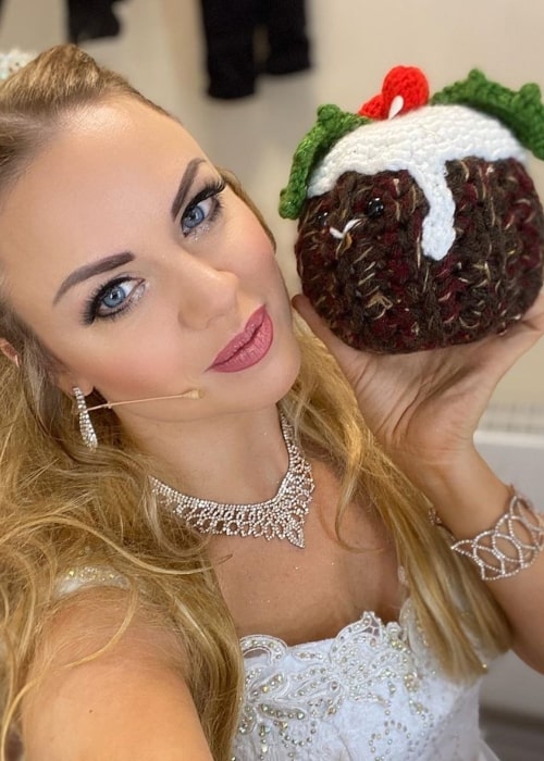 Joanne Clifton as seen in a selfie taken in December 2019