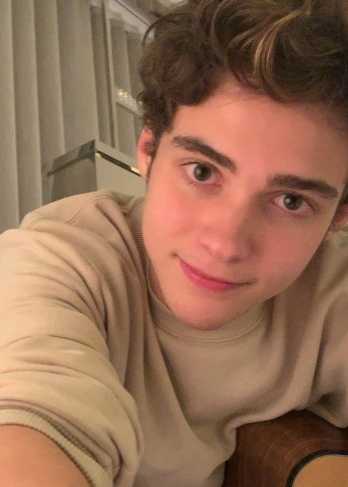 Joshua Bassett in an Instagram selfie as seen in November 2019