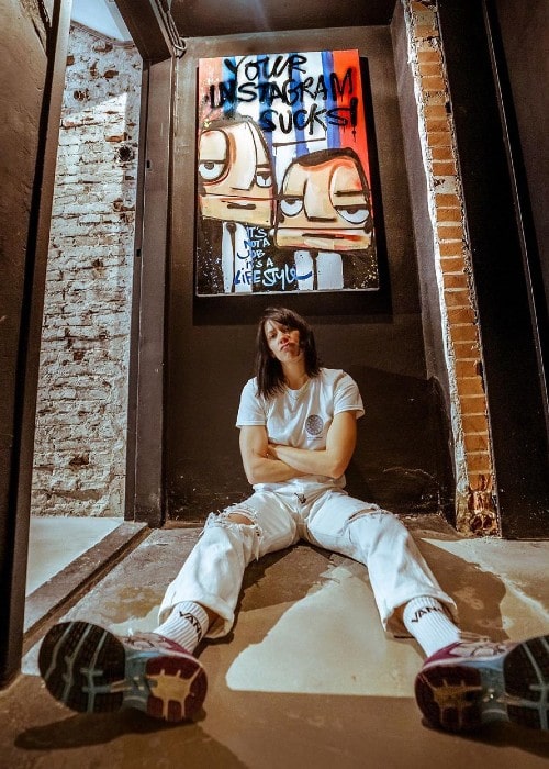 K.Flay as seen in October 2019