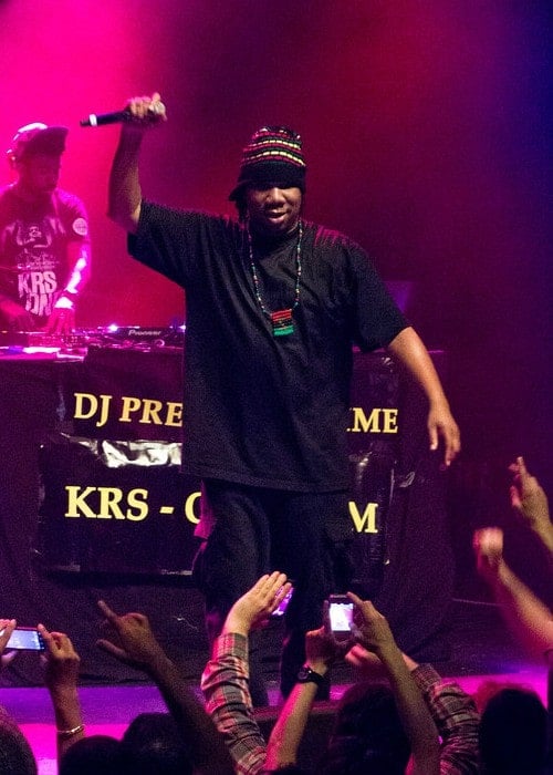 KRS-One during a performance in June 2013
