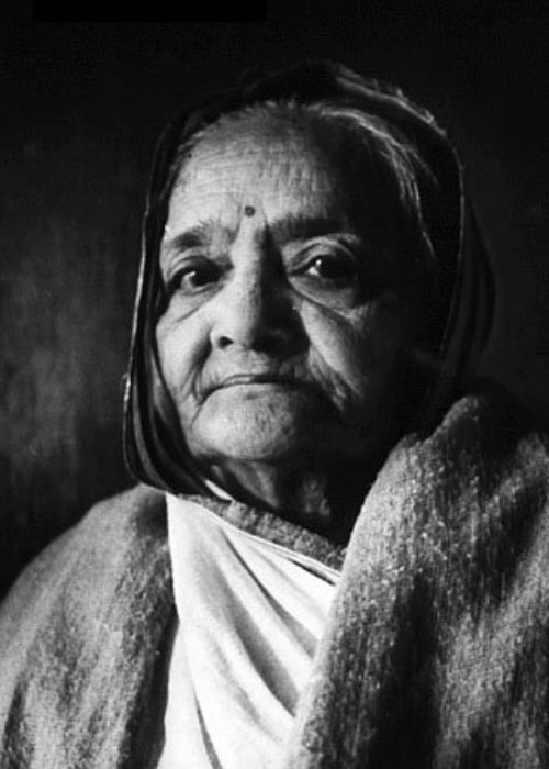 Kasturba Gandhi as seen in a picture taken in 1940