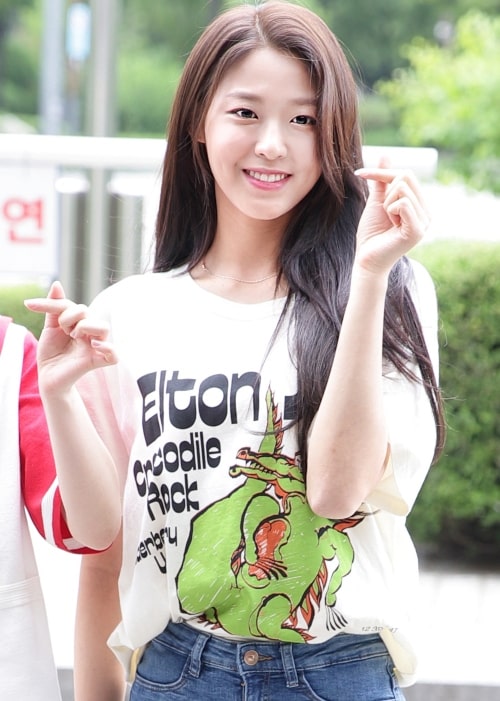 Kim Seol-hyun as seen in a picture taken on May 27, 2018