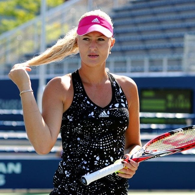 Kristina Mladenovic as seen in August 2014