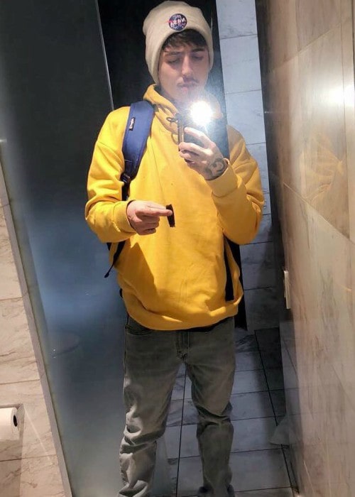 Kristopher Nava in an Instagram post as seen in January 2019