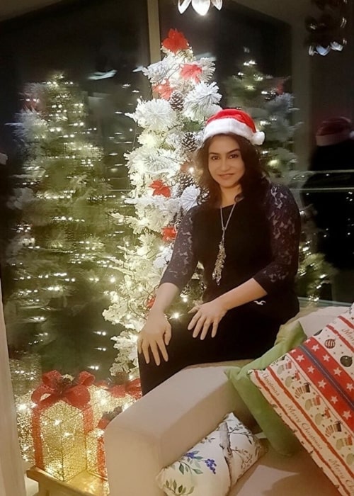 Lissy Lakshmi as seen in a picture taken on the day of Christmas in December 2019