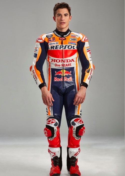 Marc Márquez as seen in January 2019