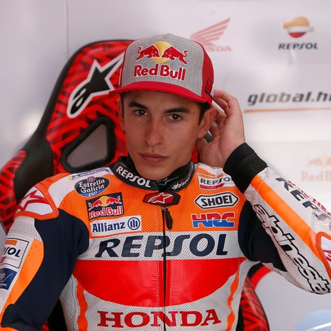 Marc Márquez as seen in March 2019