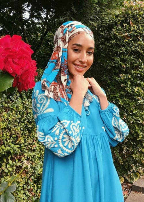 Mariah Idrissi in an Instagram post as seen in August 2019