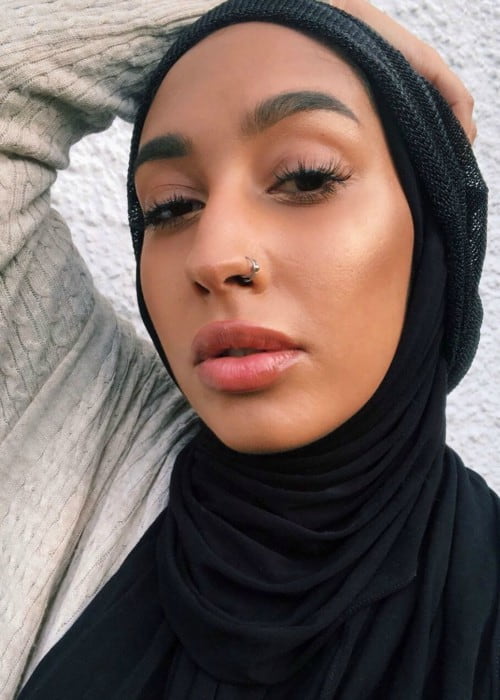 Mariah Idrissi in an Instagram selfie as seen in December 2019