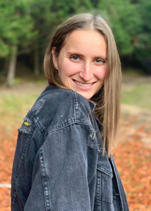 Markéta Vondroušová in an Instagram post as seen in October 2019