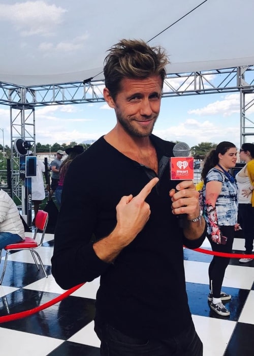 Matt Barr as seen in a picture taken at an iHeartRADIO event in September 2017