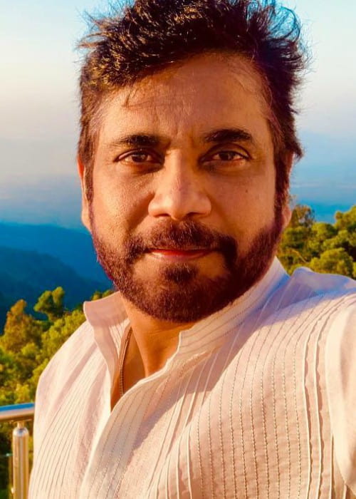 Nagarjuna Akkineni in an Instagram selfie as seen in January 2019