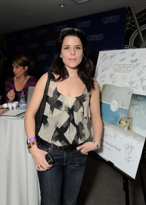 Neve Campbell as seen in a picture taken at an event held by the USANA Health Sciences on January 15, 2010