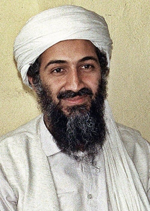 Osama bin Laden as seen during an interview with Hamid Mir circa March 1997-May 1998