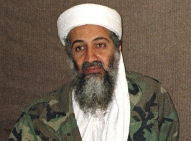 Osama bin Laden as seen in November 2001