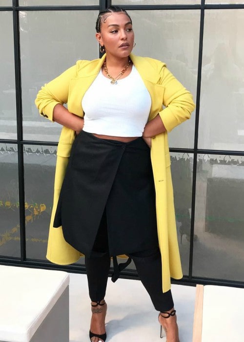 Paloma Elsesser as seen in September 2018