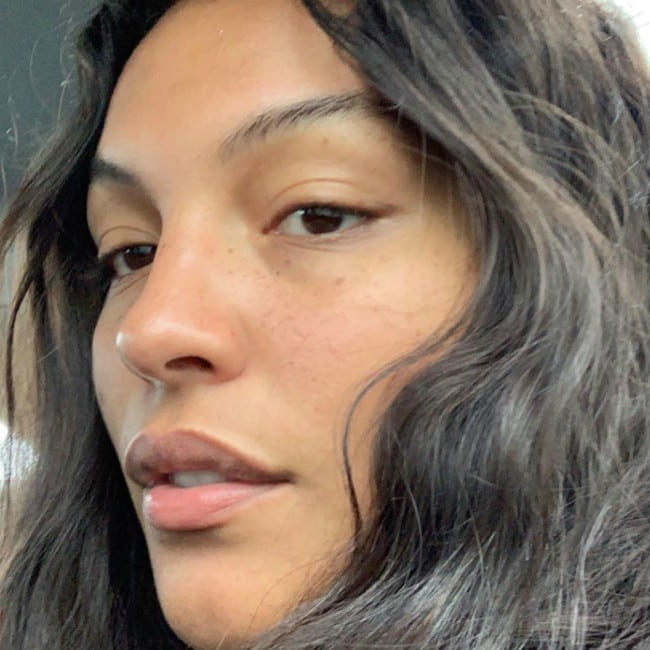 Paloma Elsesser in an Instagram selfie as seen in May 2019