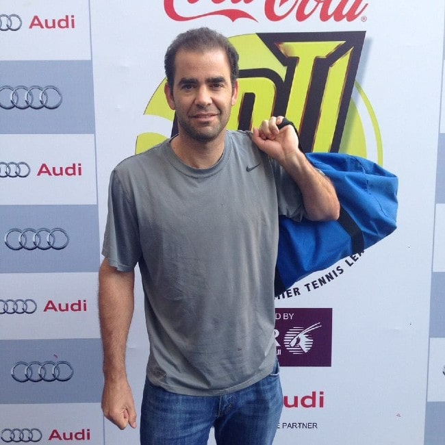 Pete Sampras as seen in August 2015