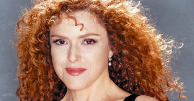 Popular actress Bernadette Peters