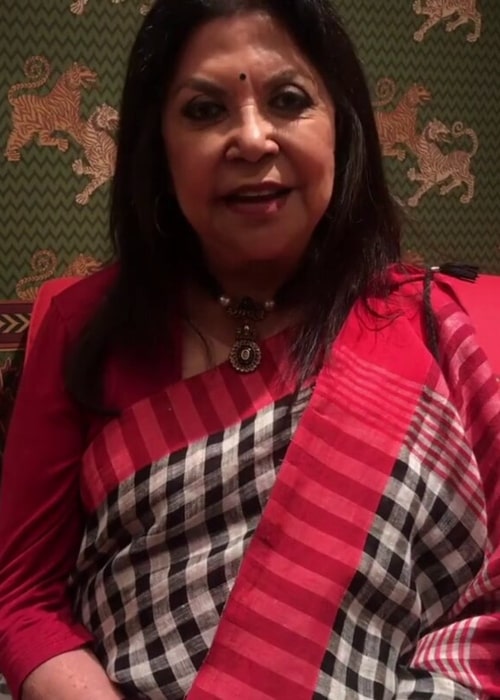 Ritu Kumar as seen in a screenshot taken from an introduction of her #RituKumarHome video that was posted to her Instagram on July 2019