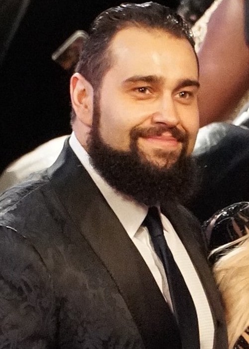 Rusev as seen in April 2018