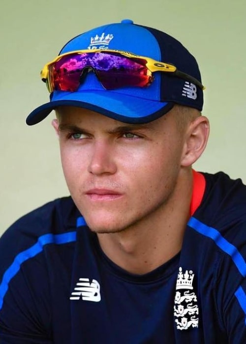 Sam Curran as seen in a picture taken in Barbados in January 2019