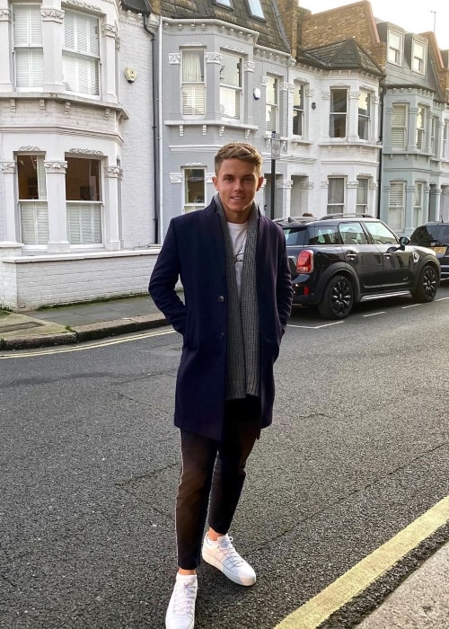 Sam Curran as seen in a picture taken in London, England, United Kingdom in December 2019