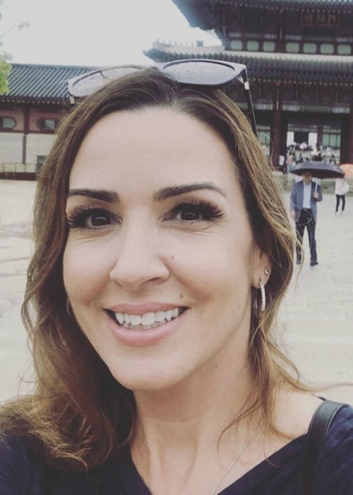 Sara Carter in an Instagram selfie as seen in October 2019