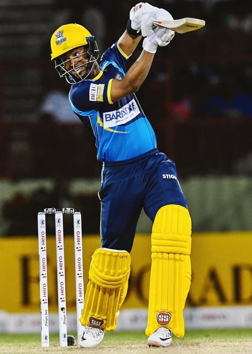 Shai Hope as seen in a picture taken while playing a match for the Barbados Tridents at Georgetown, Guyana during the Caribbean Premier League in 2019