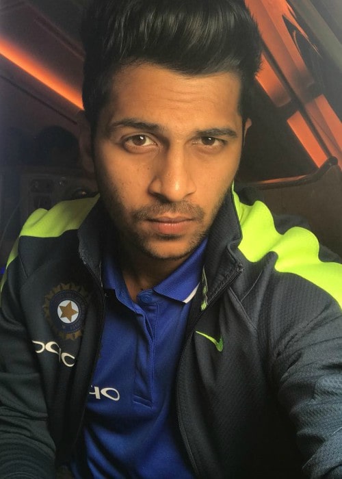 Shardul Thakur in a selfie as seen in July 2017