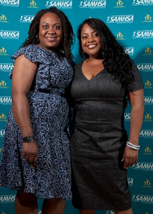 Sherri Shepherd (Right) as seen while posing for the camera at the National Children's Mental Health Awareness Day celebration in Washington, D.C., held on May 6, 2010