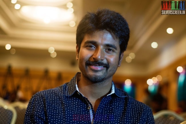 Sivakarthikeyan as seen in Maan Karate Success Meet 2014